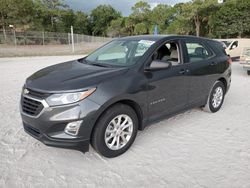 Salvage cars for sale from Copart Fort Pierce, FL: 2018 Chevrolet Equinox LS