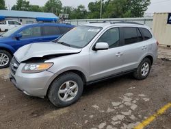 Vehiculos salvage en venta de Copart Wichita, KS: 2007 Hyundai Santa FE GLS