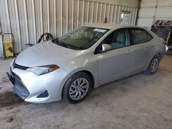 Salvage cars for sale from Copart Abilene, TX: 2018 Toyota Corolla L