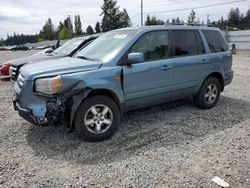 Salvage cars for sale from Copart Graham, WA: 2006 Honda Pilot EX