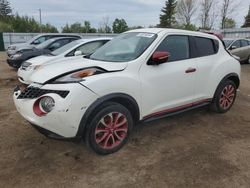 Nissan salvage cars for sale: 2016 Nissan Juke S