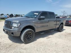 Salvage cars for sale from Copart San Antonio, TX: 2011 Ford F150 Supercrew