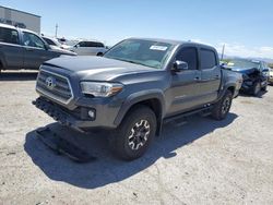 Toyota Tacoma Double cab salvage cars for sale: 2017 Toyota Tacoma Double Cab