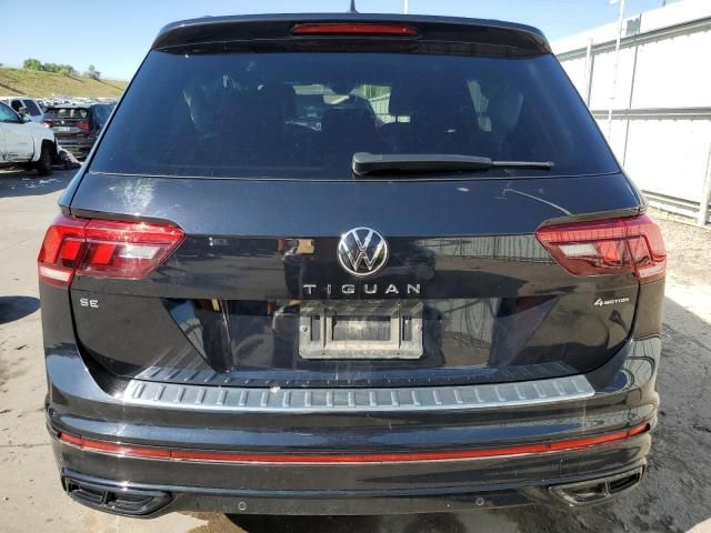 2022 Volkswagen Tiguan SE R-LINE Black