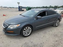 Salvage cars for sale from Copart Houston, TX: 2011 Volkswagen CC Sport