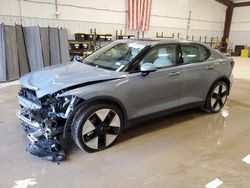 Salvage cars for sale from Copart San Antonio, TX: 2023 Polestar 2