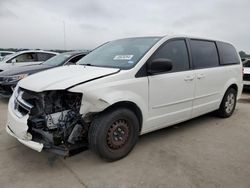 Dodge salvage cars for sale: 2012 Dodge Grand Caravan SE