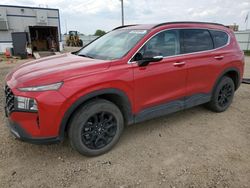 Salvage cars for sale from Copart Bismarck, ND: 2022 Hyundai Santa FE SEL
