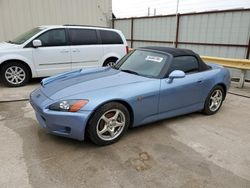 Honda S2000 salvage cars for sale: 2002 Honda S2000