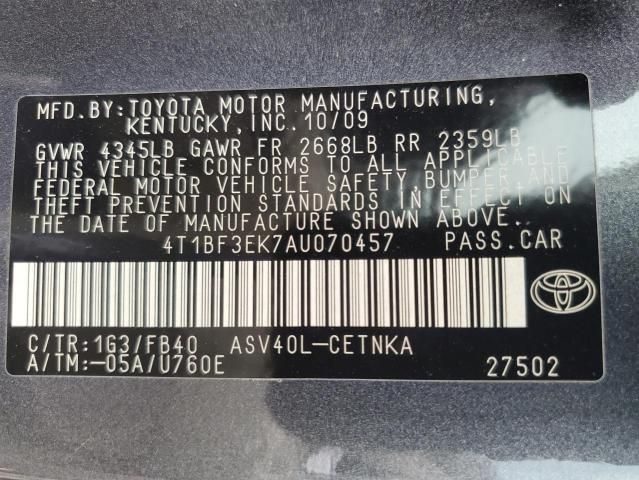 2010 Toyota Camry Base