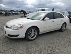 Chevrolet salvage cars for sale: 2008 Chevrolet Impala LTZ