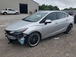 Chevrolet salvage cars for sale: 2017 Chevrolet Cruze LT