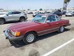 Mercedes-Benz salvage cars for sale: 1982 Mercedes-Benz 380 SL