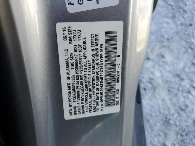 2016 Honda Odyssey SE