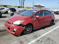 Salvage cars for sale from Copart Van Nuys, CA: 2010 Toyota Prius