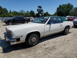 Cadillac Eldorado salvage cars for sale: 1984 Cadillac Eldorado