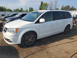 Salvage cars for sale from Copart Ontario Auction, ON: 2017 Dodge Grand Caravan SE