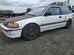 Honda salvage cars for sale: 1988 Honda Civic DX