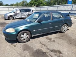 Honda Civic lx salvage cars for sale: 2000 Honda Civic LX