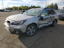 Salvage cars for sale from Copart Denver, CO: 2018 Subaru Outback 2.5I Limited