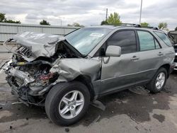 Lexus RX 300 salvage cars for sale: 2002 Lexus RX 300