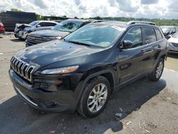 Jeep salvage cars for sale: 2014 Jeep Cherokee Limited