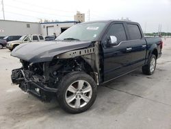 Salvage cars for sale from Copart New Orleans, LA: 2018 Ford F150 Super
