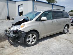 Vehiculos salvage en venta de Copart Tulsa, OK: 2017 Toyota Sienna LE