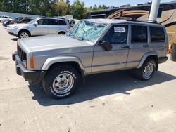 Jeep salvage cars for sale: 2001 Jeep Cherokee Sport