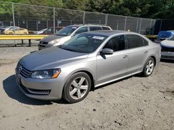 Salvage cars for sale from Copart Waldorf, MD: 2013 Volkswagen Passat SE