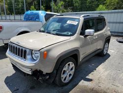 Jeep Renegade salvage cars for sale: 2016 Jeep Renegade Limited