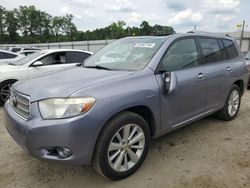 Vehiculos salvage en venta de Copart Spartanburg, SC: 2008 Toyota Highlander Hybrid Limited