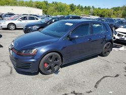 Salvage cars for sale from Copart Exeter, RI: 2017 Volkswagen GTI S/SE