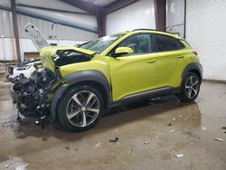 Salvage cars for sale from Copart West Mifflin, PA: 2019 Hyundai Kona Ultimate