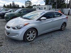 Hyundai salvage cars for sale: 2012 Hyundai Elantra GLS