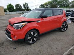 KIA Vehiculos salvage en venta: 2018 KIA Soul +