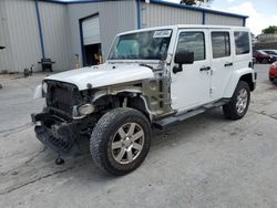 Jeep salvage cars for sale: 2013 Jeep Wrangler Unlimited Sahara