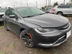 Vehiculos salvage en venta de Copart Portland, OR: 2017 Chrysler 200 Limited