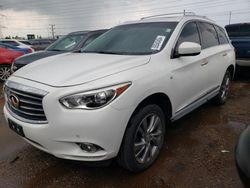 Salvage cars for sale from Copart Elgin, IL: 2014 Infiniti QX60