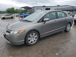 Honda salvage cars for sale: 2008 Honda Civic LX