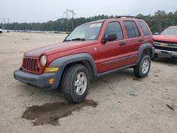 Salvage cars for sale from Copart Greenwell Springs, LA: 2007 Jeep Liberty Sport