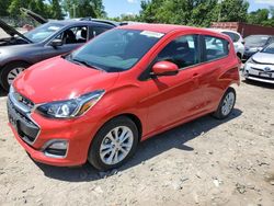 Chevrolet salvage cars for sale: 2020 Chevrolet Spark 1LT