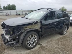 Salvage cars for sale from Copart Arlington, WA: 2021 Toyota Rav4 Limited