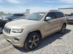 Salvage cars for sale from Copart Hueytown, AL: 2014 Jeep Grand Cherokee Overland