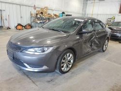 Chrysler salvage cars for sale: 2015 Chrysler 200 S