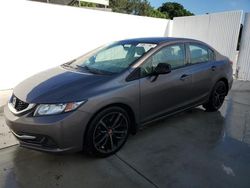 Honda salvage cars for sale: 2013 Honda Civic EX