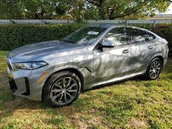 BMW salvage cars for sale: 2024 BMW X6 XDRIVE40I