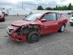 Nissan salvage cars for sale: 2015 Nissan Versa S