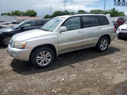 Toyota salvage cars for sale: 2006 Toyota Highlander Hybrid