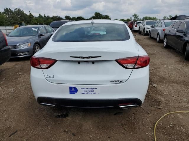 2016 Chrysler 200 S